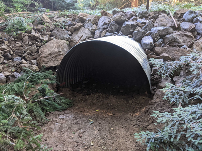 M-1 Road Fish Passage Improvement Project