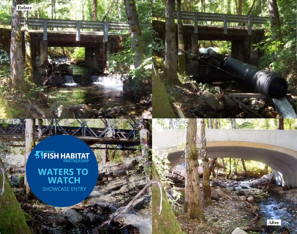 Conner Creek Fish Passage Improvement Project California Fish Passage